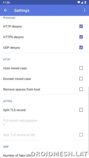ByeByeDPI скриншот 5